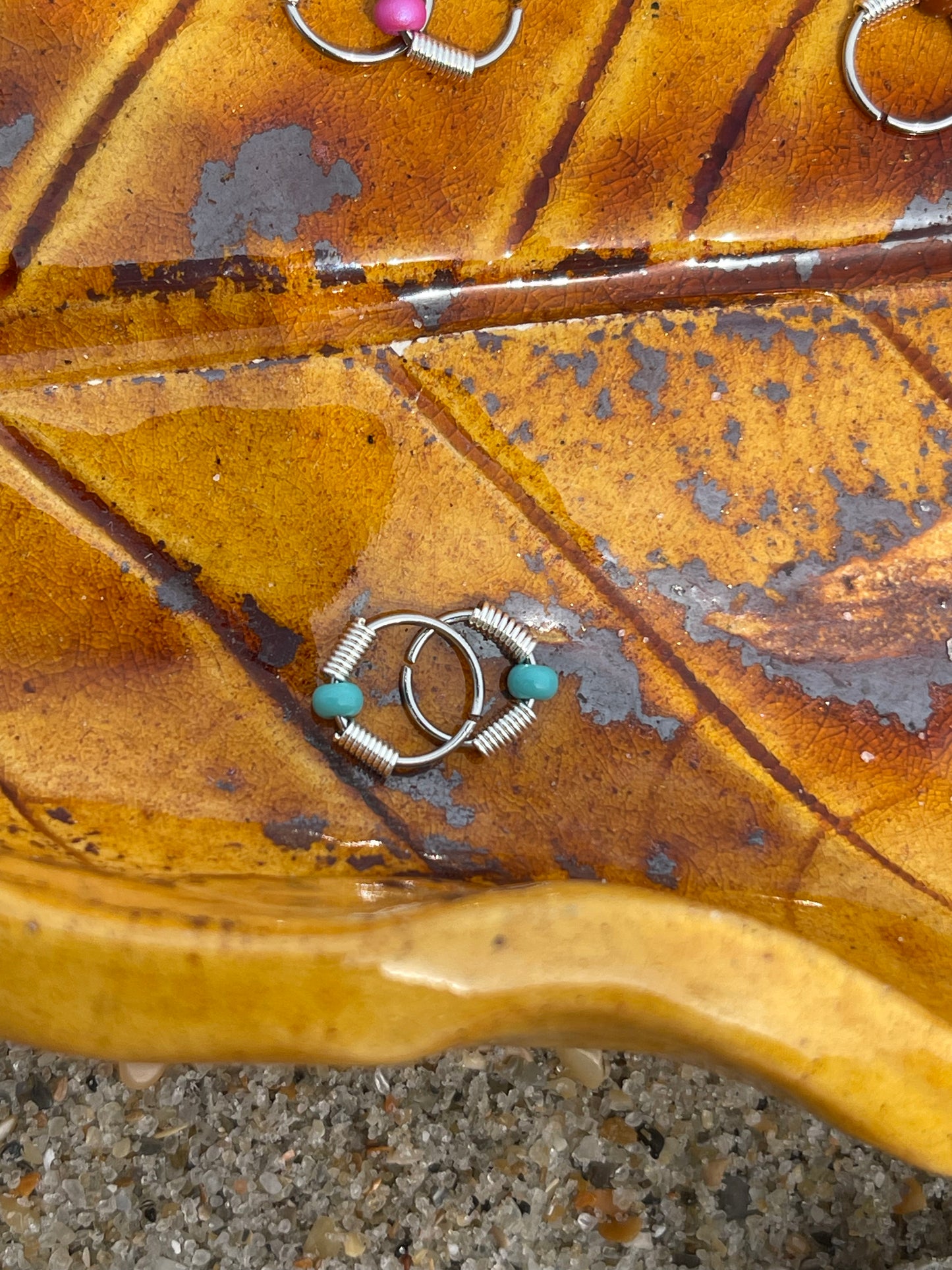 Beaded Nose Rings